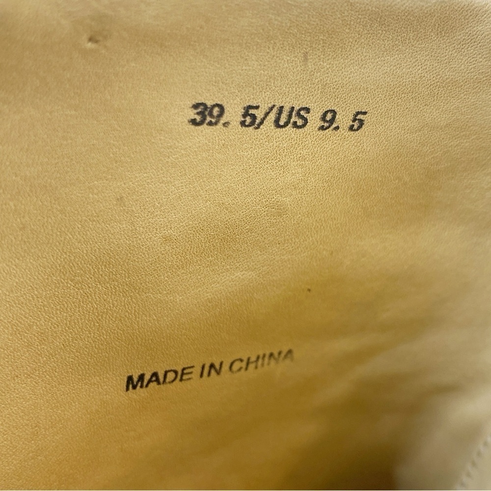 Rag & Bone Boot Bootie Newbury Classic Canvas size 9.5 Khaki Tan Beige Heels - Picture 12 of 13